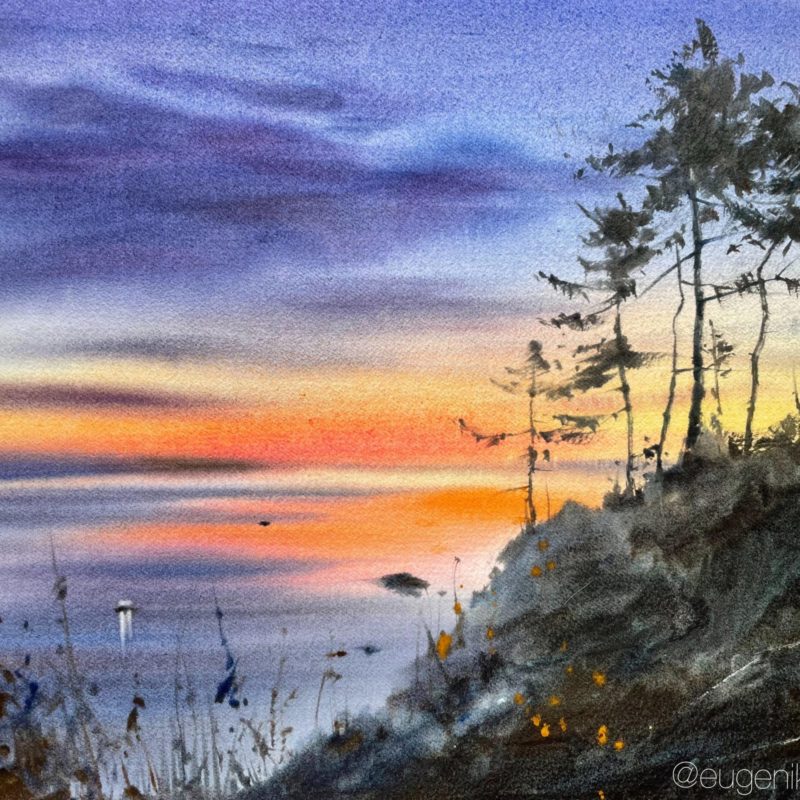 The sunrise 28х38 2021