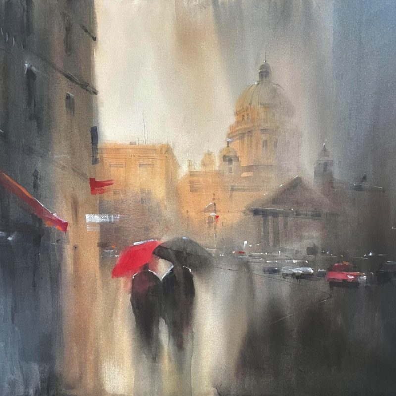 The capital of Rain 55х75 2022