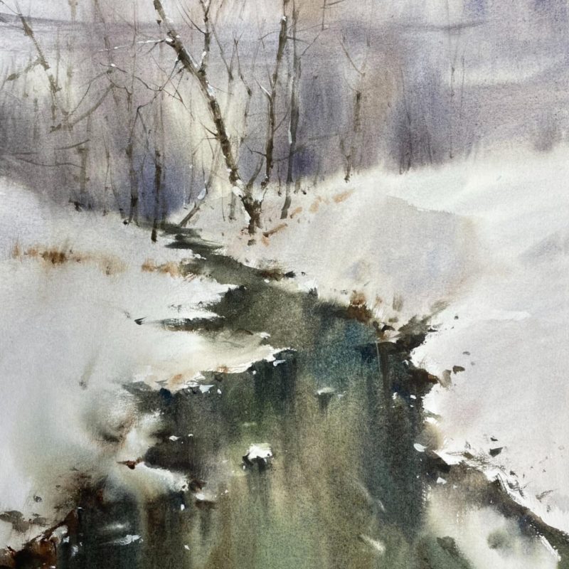 Waiting for spring 30х50 2022